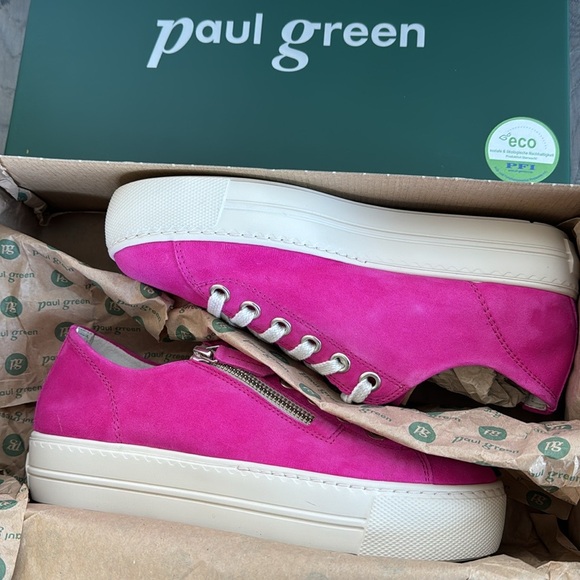 Paul Green Harper Skylar Leather sneaker Brand New